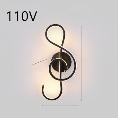 Led wall lamp