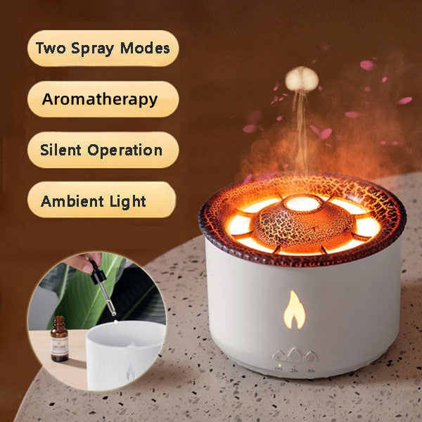 Ultrasonic Oil Humidifier Volcano