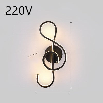 Led wall lamp