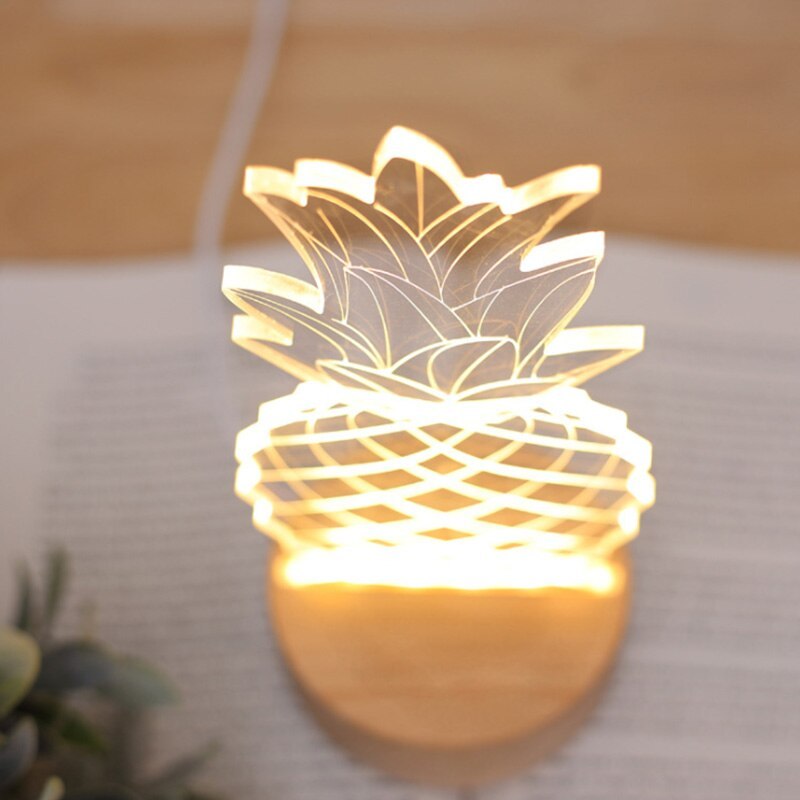 Pineapple table lamp