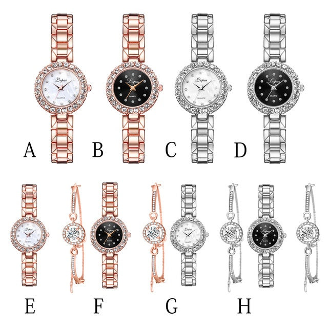 Bangle Clock Bracelet Wrist-Watch for women women