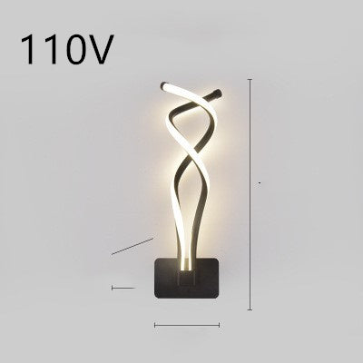 Led wall lamp