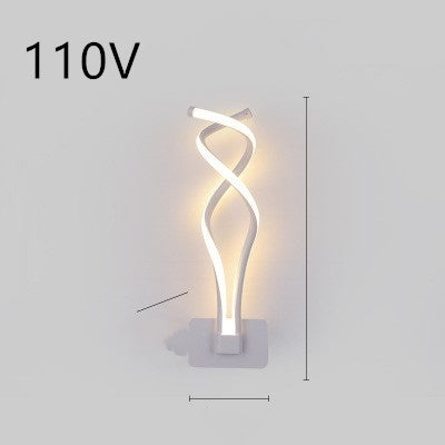 Led wall lamp