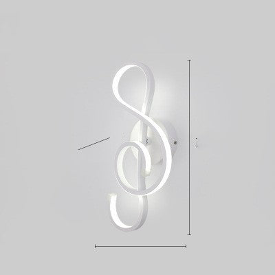 Led wall lamp