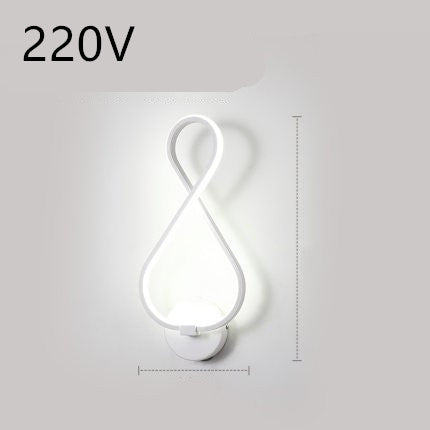 Led wall lamp