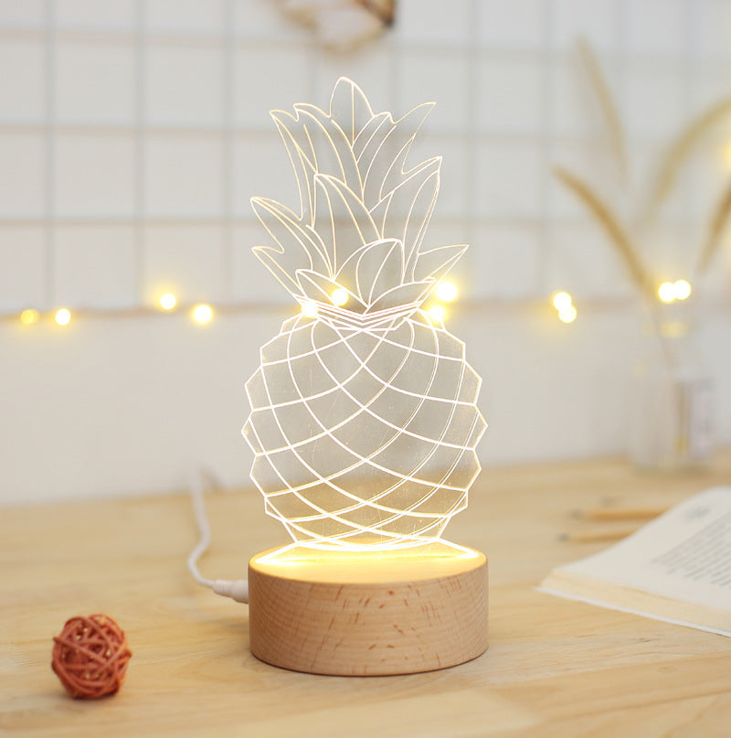 Pineapple table lamp