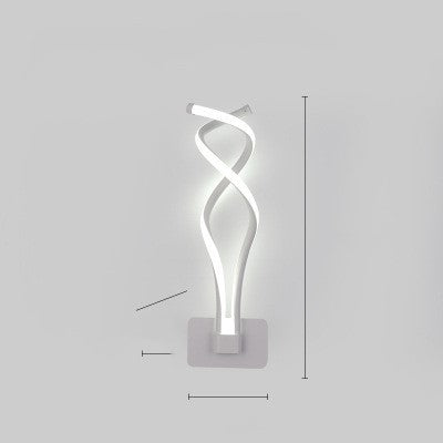 Led wall lamp