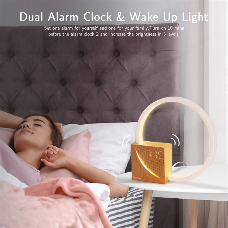 Desk Lamp With Alarm Clock