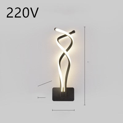 Led wall lamp