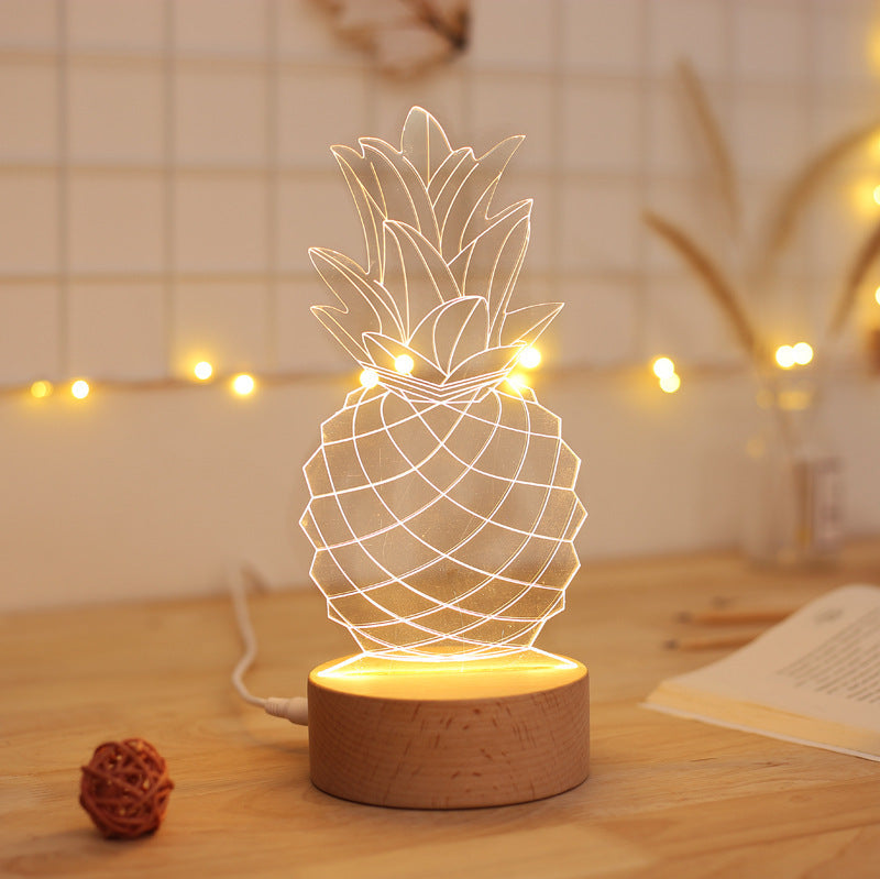 Pineapple table lamp