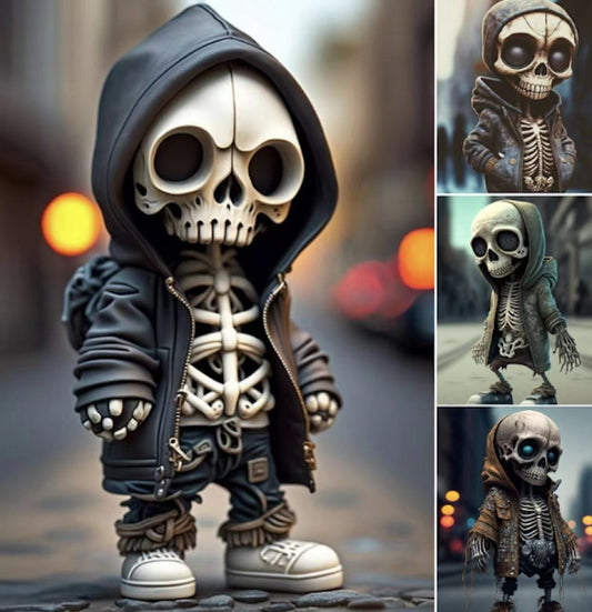 Halloween Skeleton Doll Ornament