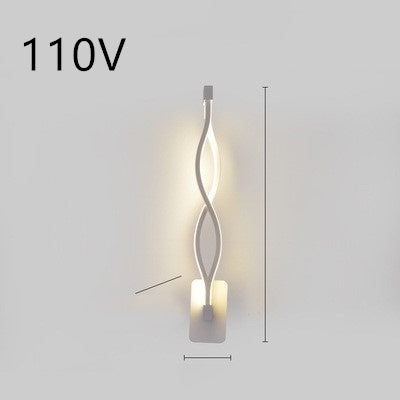 Led wall lamp