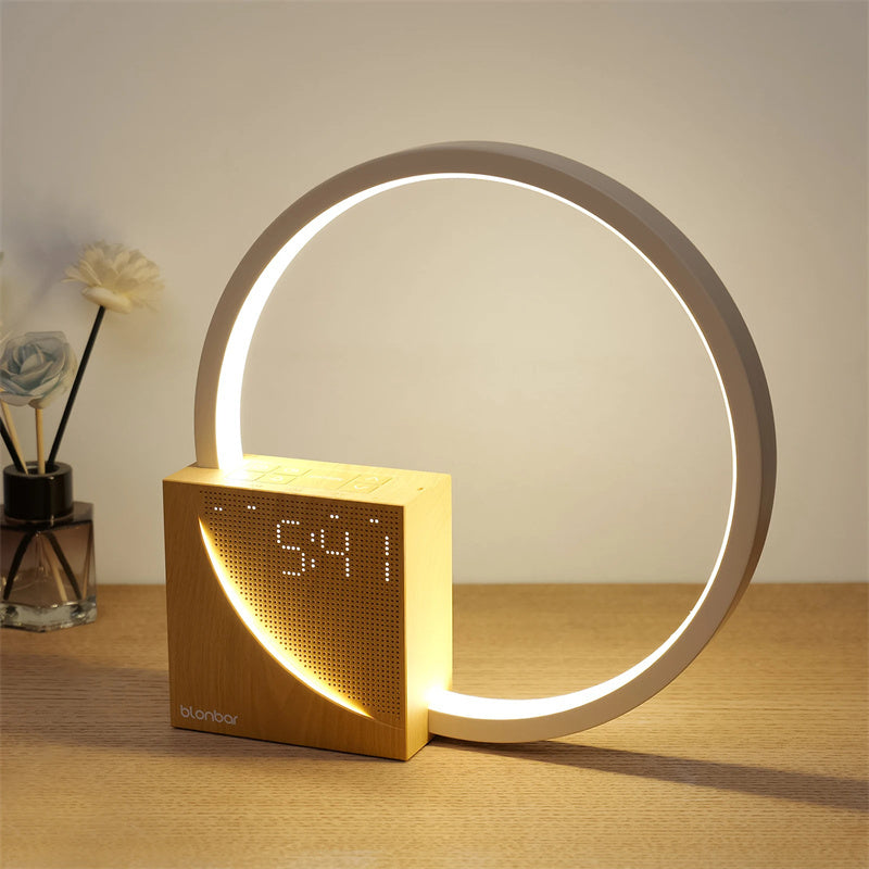 Desk Lamp With Alarm Clock