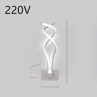 Led wall lamp