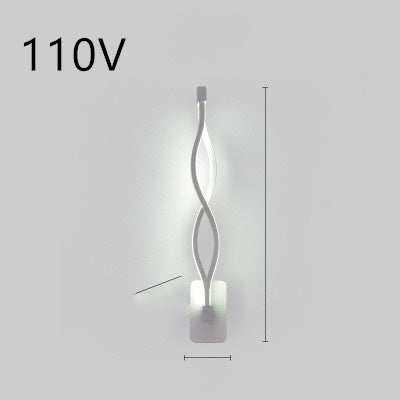 Led wall lamp