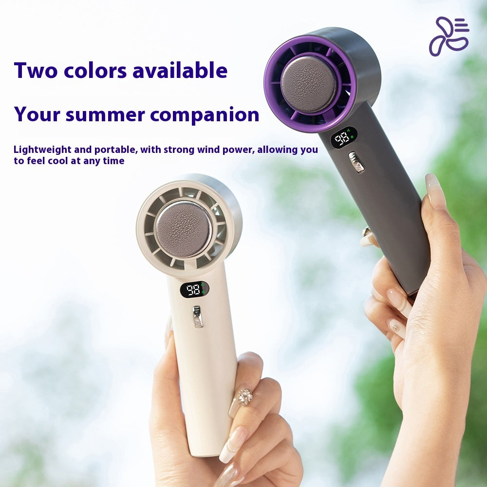 Portable Handheld Turbo Fan with 3000mAh