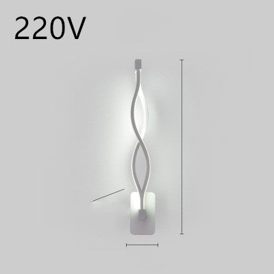 Led wall lamp